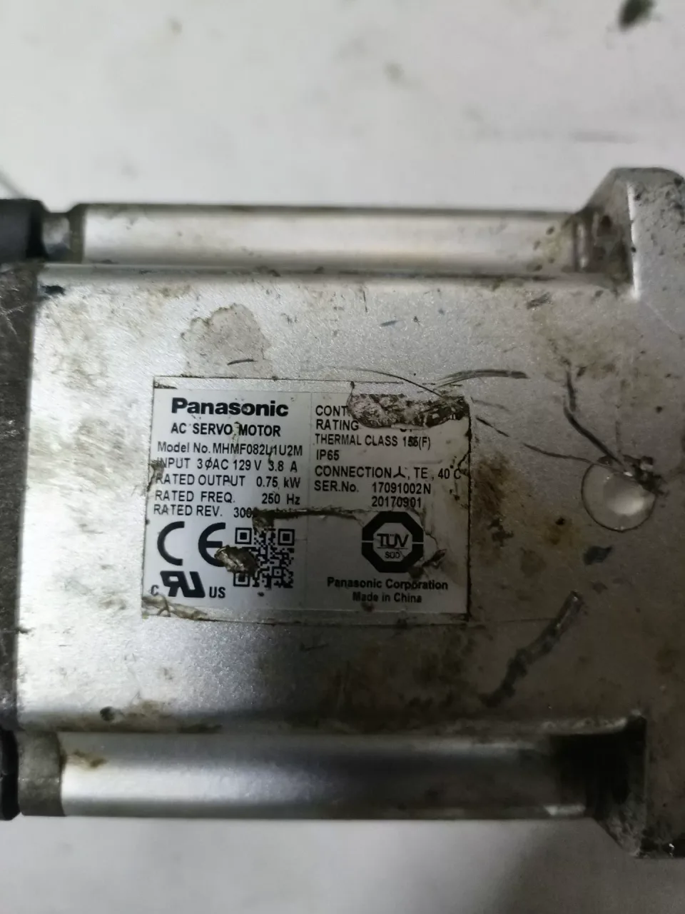 Panasonic MHMF082L1U2M Motor & Drive Component product photo 1