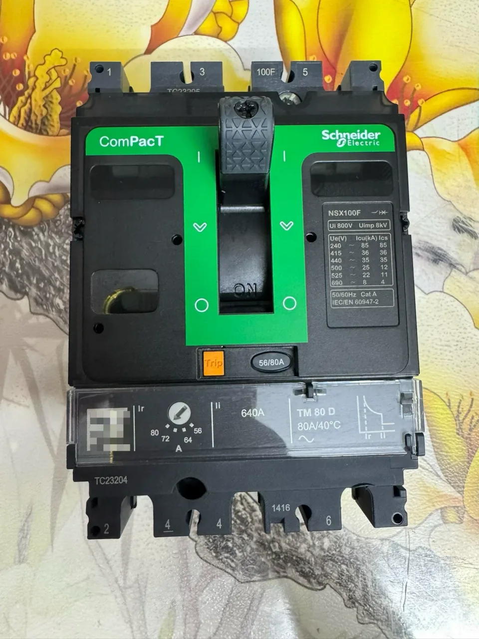 Schneider Electric NSX100F-TM80D-80A Industrial Automation Component product photo 1
