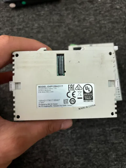 Delta DVP12SA211T PLC Module product photo 2