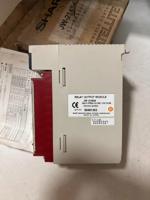 Sharp JW-214SA PLC Module product photo 3