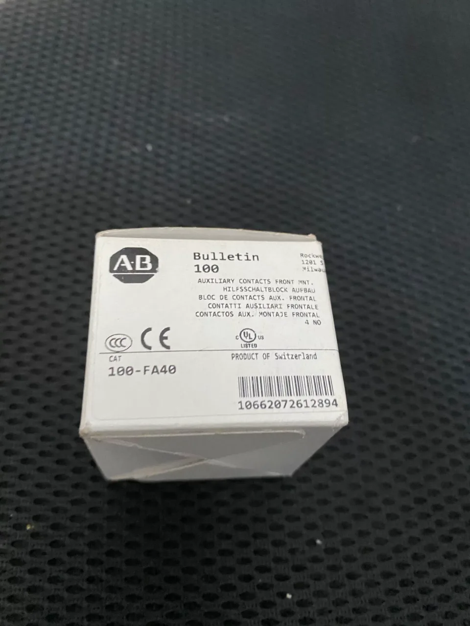 Unbranded Industrial 100-FA40 Industrial Automation Component product photo 1