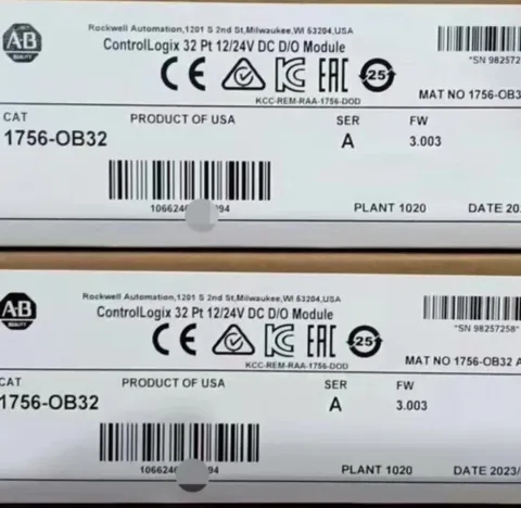 Allen-Bradley / Rockwell Automation 1756-OB8 + 1756-OB32 Industrial Control Board product photo 4