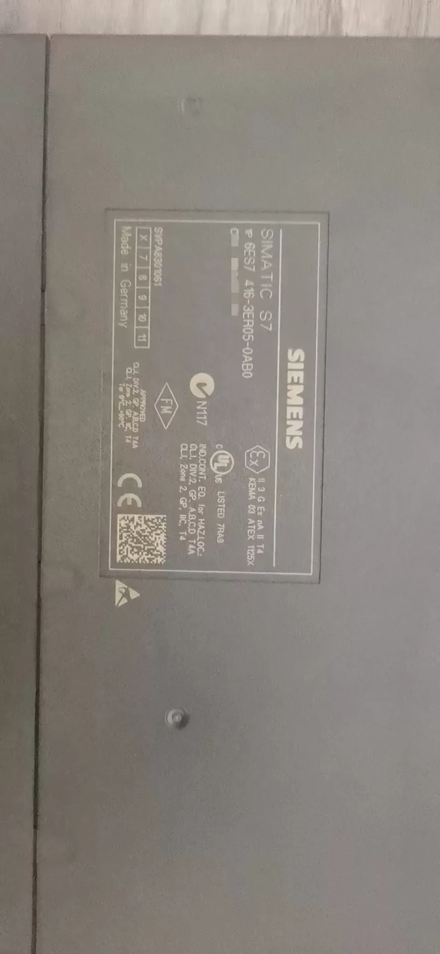 White Label 6ES7416-3ER05-0AB0 PLC Module product photo 1