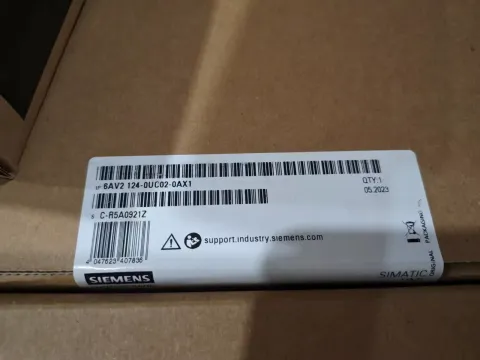 Siemens 6AV2124-0UC02-0AX1 Industrial Automation Component product photo 1