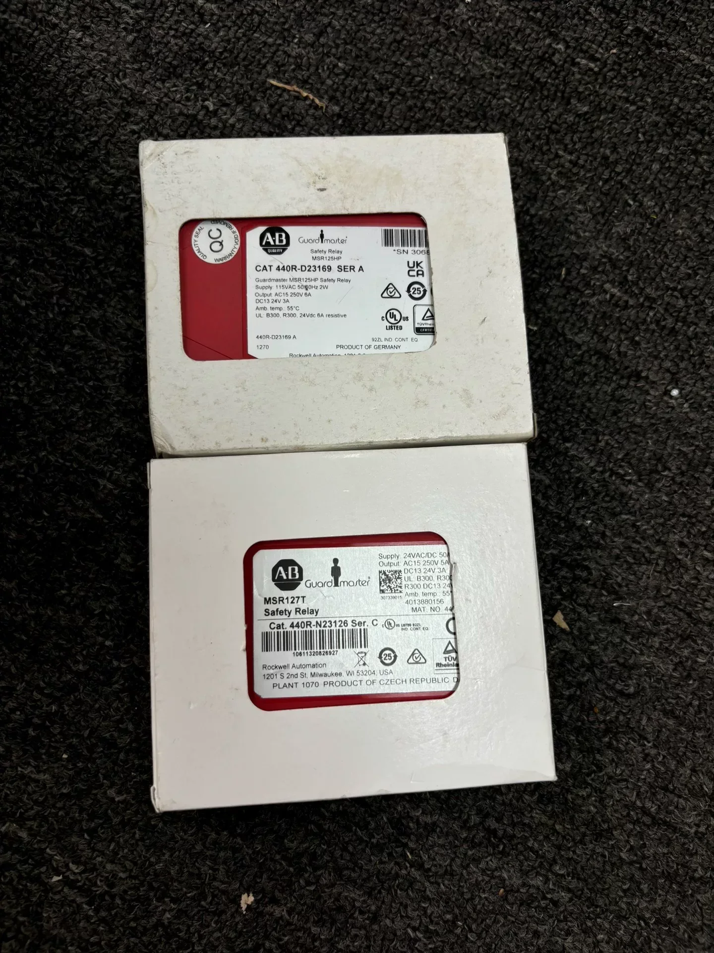 Allen-Bradley 440R-D23169; 440R-N23126 Industrial Relay product photo 1