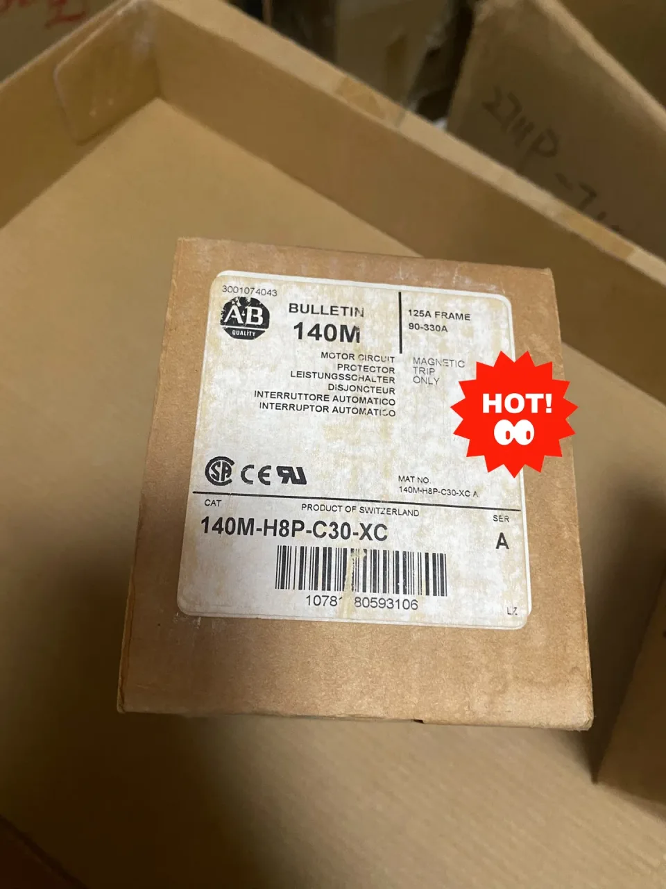 Unbranded Industrial 140M-H8P-C30-XC Series A Motor & Drive Component product photo 1