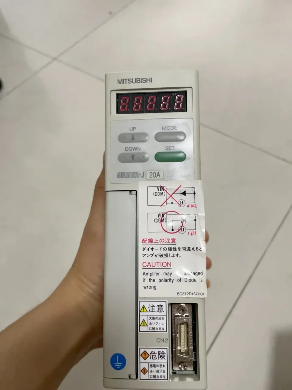 Mitsubishi Electric MR-J20A Motor & Drive Component product photo 1
