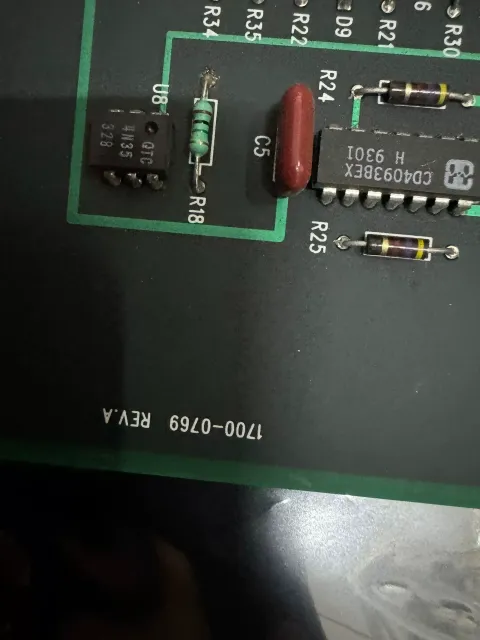 Russelectric 1700-0769 REV.A Industrial Control Board product photo 1