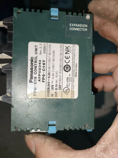 Panasonic FP0-C16T / AFP02343 Ver.2.3 PLC Module product photo 3
