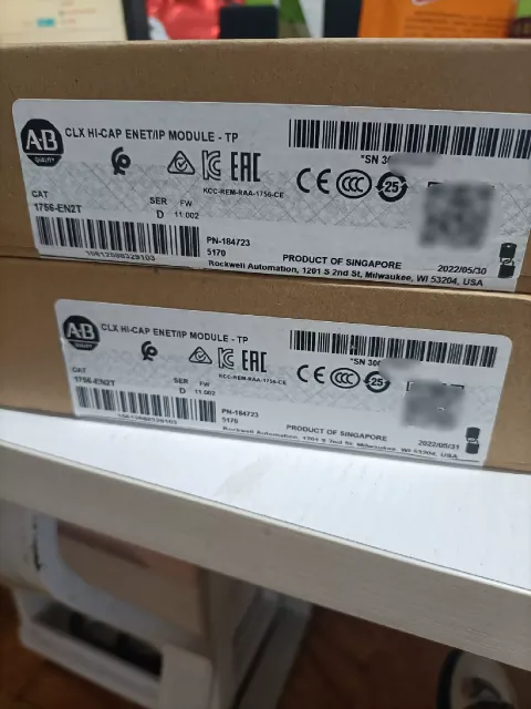 Allen-Bradley / Rockwell Automation 1756-EN2T / Series D Industrial Control Board product photo 1