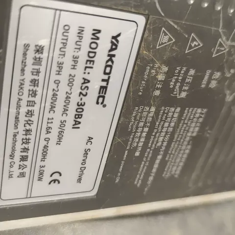 YAKOTEC AS2-30BAI Motor & Drive Component product photo 6