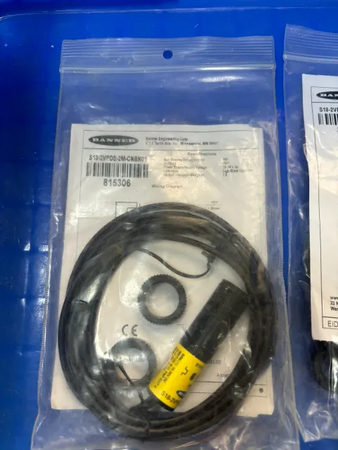 White Label QS18VP6AF350 | S18-2VPDS-2M-CNBN01 Industrial Sensor product photo 4