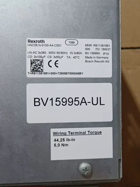 Bosch Rexroth R911391891 Power Electronics Module product photo 3