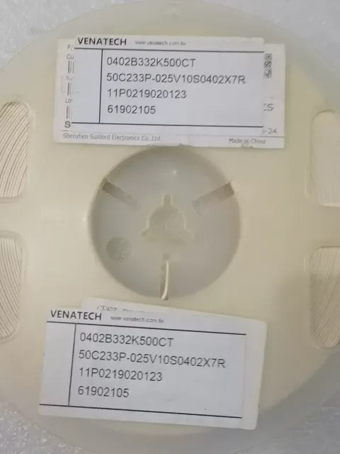 Unbranded Industrial 0402B332K500CT Industrial Automation Component product photo 1