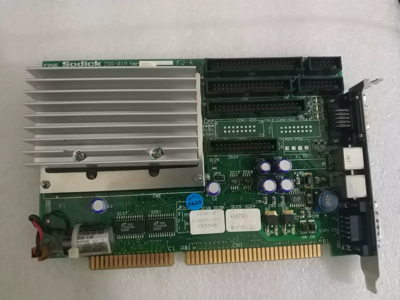 Sodick ISA-01A VER1 FJ-A Industrial Control Board product photo 1