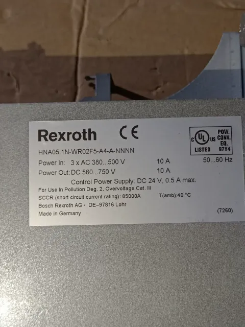 Bosch Rexroth HNA05.1N-WR02F5-A4-A-NNNN Motor & Drive Component — product photo 8 of 15