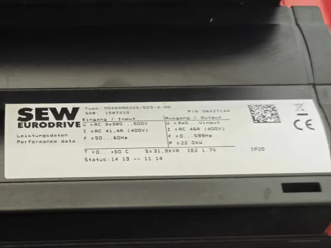 SEW-EURODRIVE MDX60A0220-503-4-00 Motor & Drive Component product photo 2