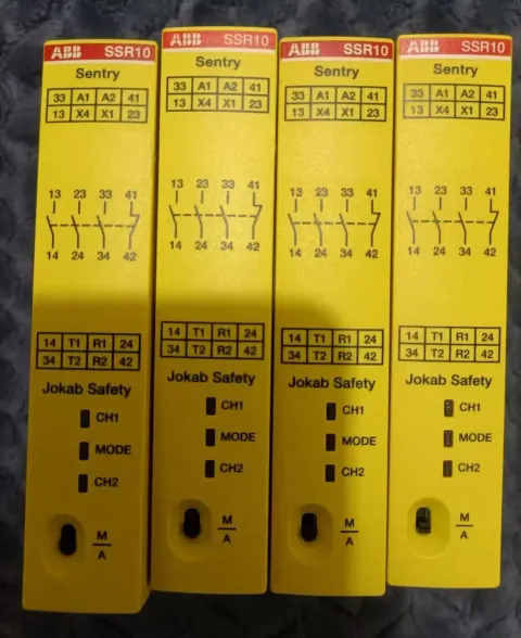 ABB Jokab Safety SSR10 / 2TLA010050R0000 Industrial Relay product photo 1