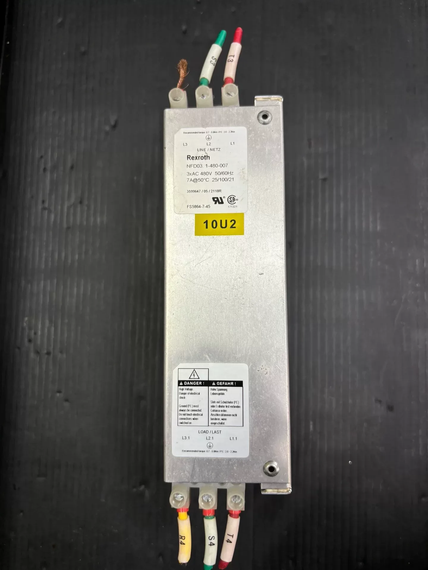 Bosch Rexroth NFD03.1-480-007 Power Electronics Module product photo 1