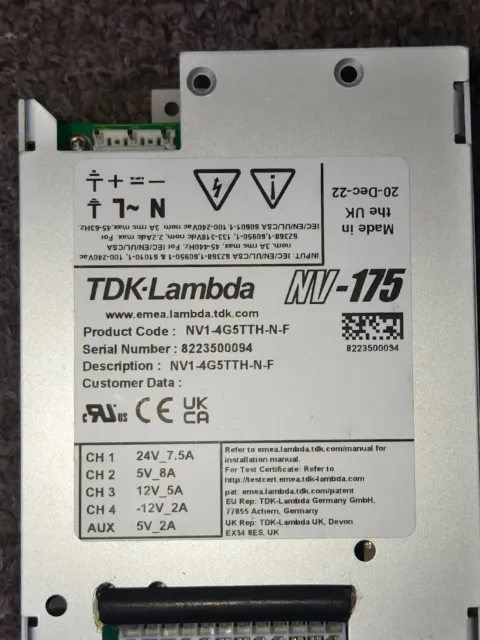 TDK-Lambda NV1-4G5TTH-N-F Power Electronics Module product photo 2
