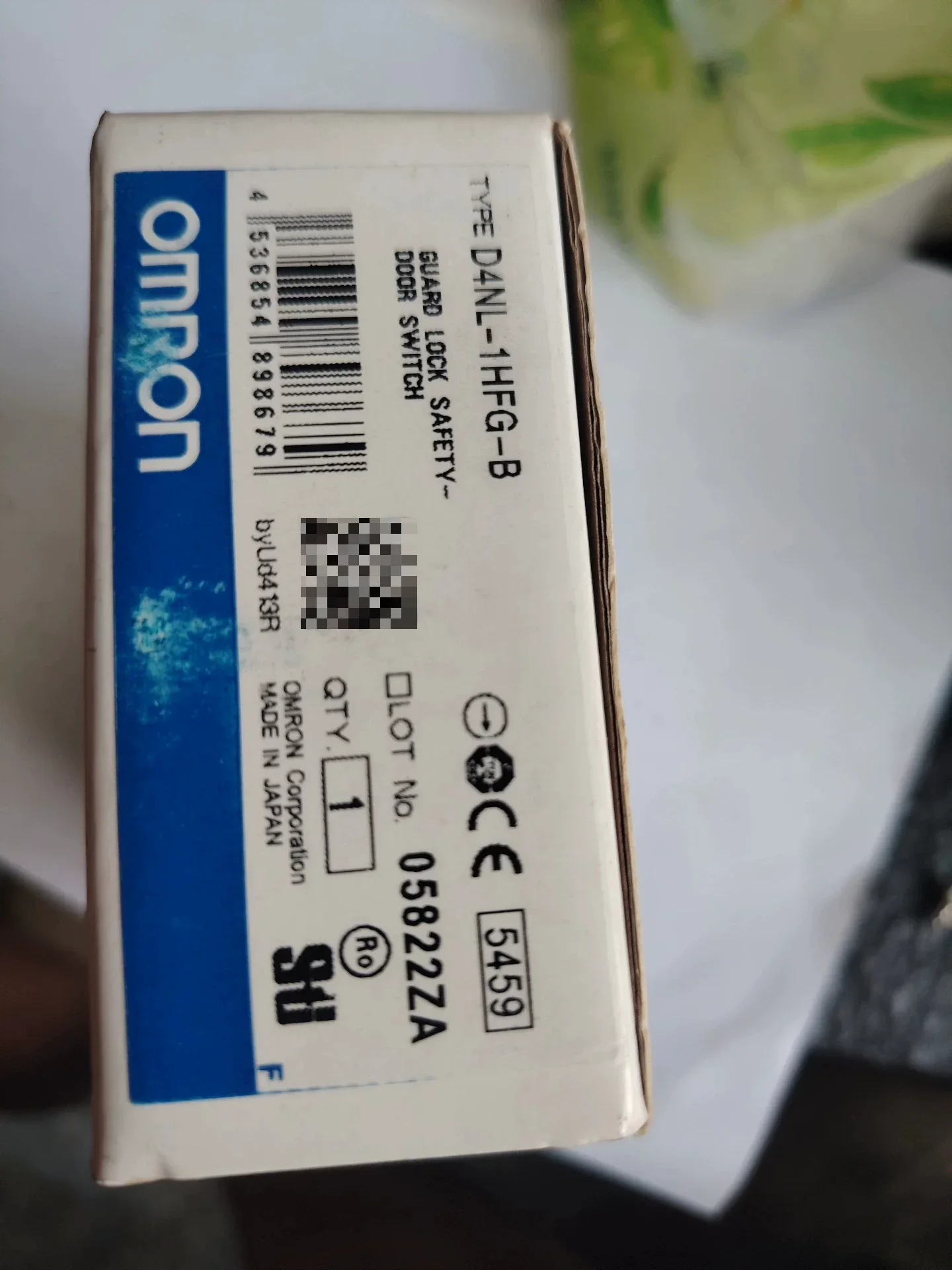 Omron D4NL-1HFG-B Industrial Sensor product photo 1