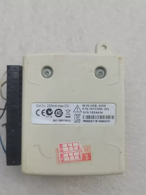 National Instruments USB-6008 / 191039D-02L Industrial Automation Component product photo 2