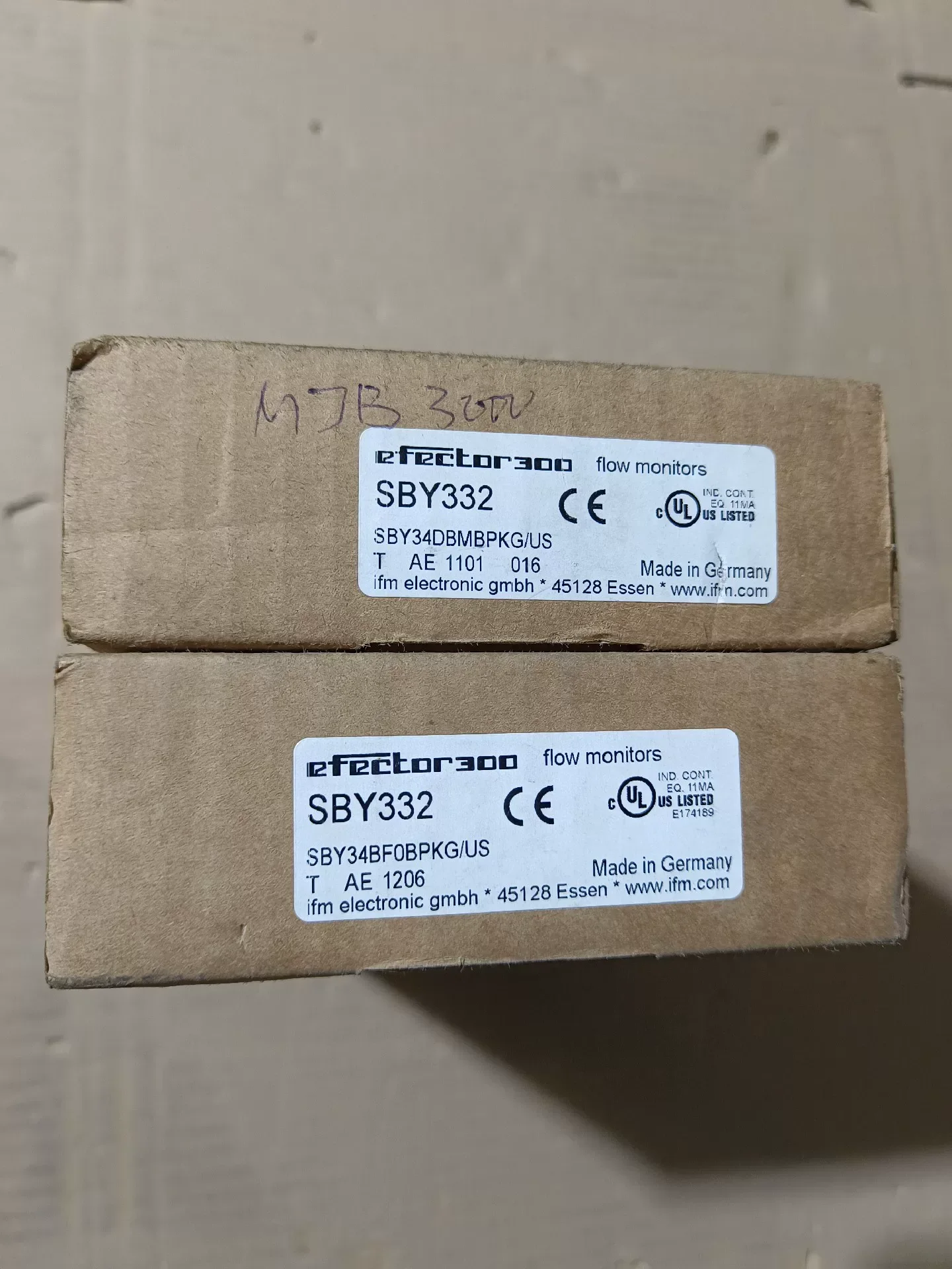 ifm electronic SBY332 Industrial Sensor product photo 1