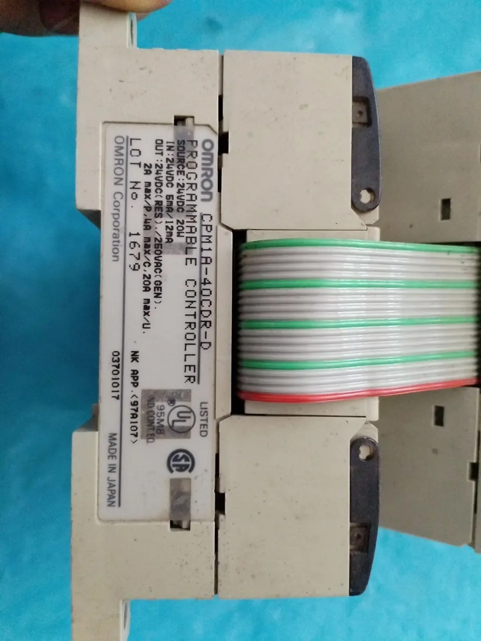 Omron CPM1A-40CDR-D / CPM1A-20EDR PLC Module product photo 1