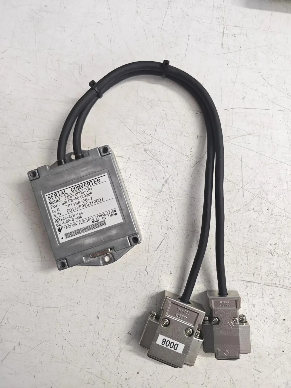 Yaskawa JZDP-D008-181 Motor & Drive Component product photo 1