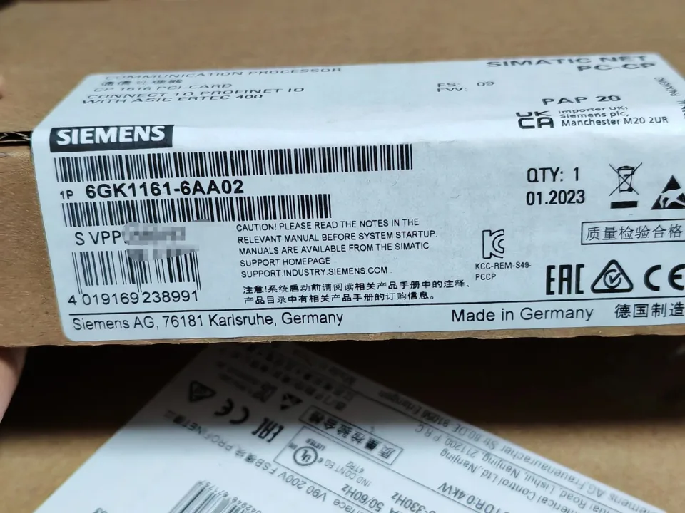 Siemens 6GK1161-6AA02 Industrial Automation Component — product photo 1 of 2