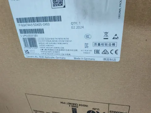 Siemens 6GK7443-5DX05-0XE0 Industrial Automation Component product photo 1