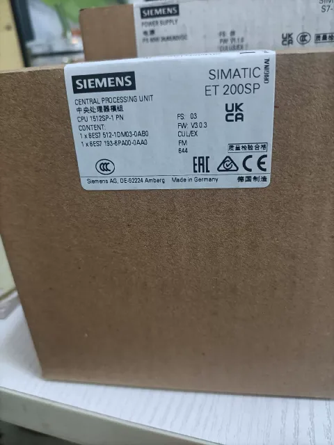 Siemens 6ES7512-1DM03-0AB0 Industrial Automation Component — product photo 3 of 7