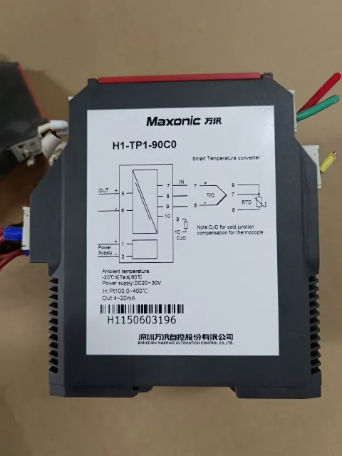 Maxonic / 万讯 H1-AI1-C0C0 / H1-AO1-C0C0 / H1-TP1-90C0 / F1-TP1-90C0 Industrial Automation Component product photo 5