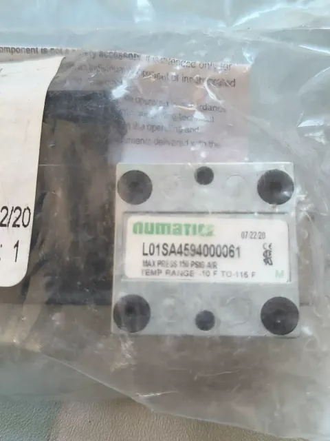 Numatics L01SA459400061 Industrial Automation Component product photo 2
