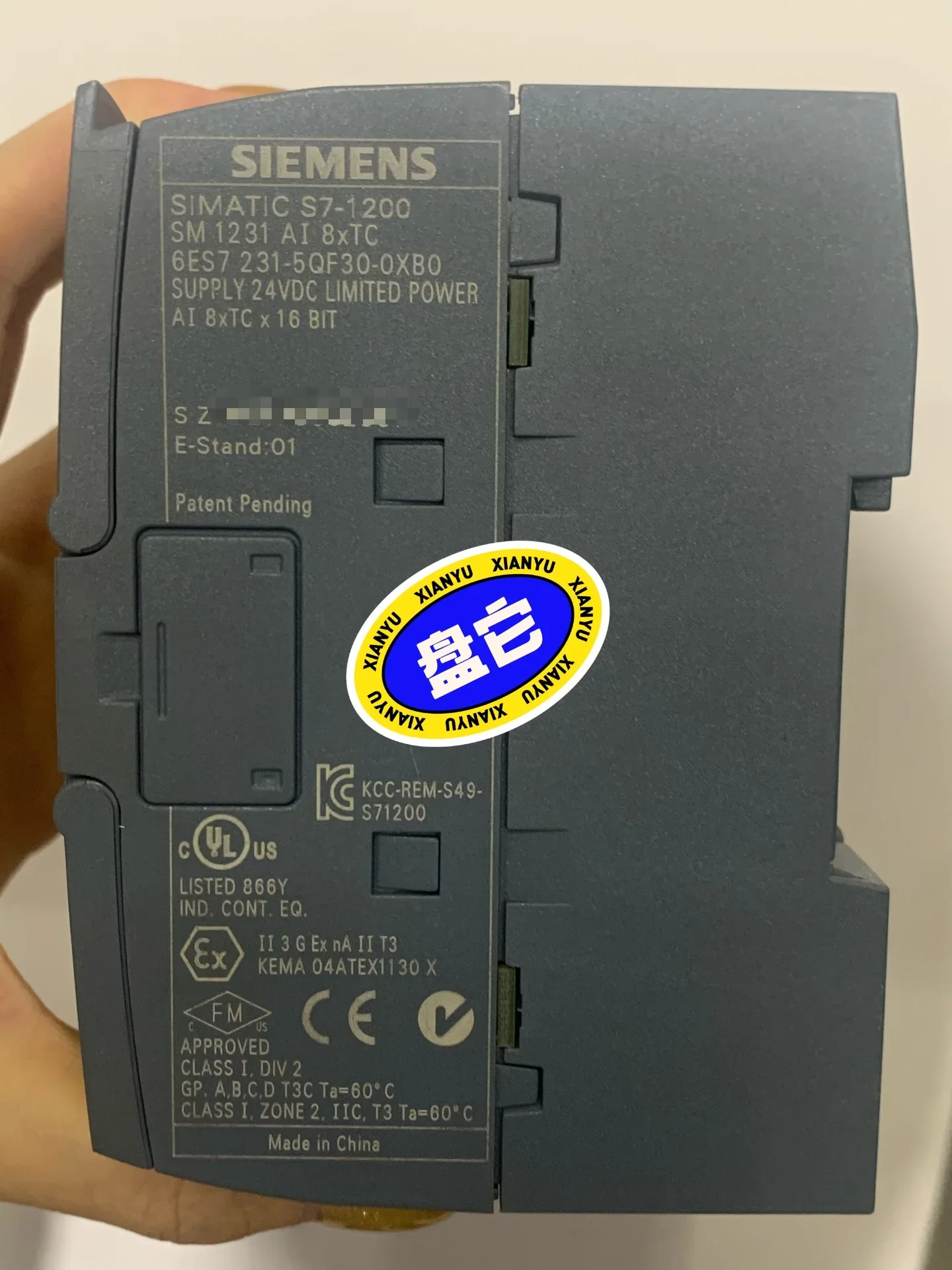 Siemens 6ES7231-5QF30-0XB0 Industrial Automation Component product photo 1