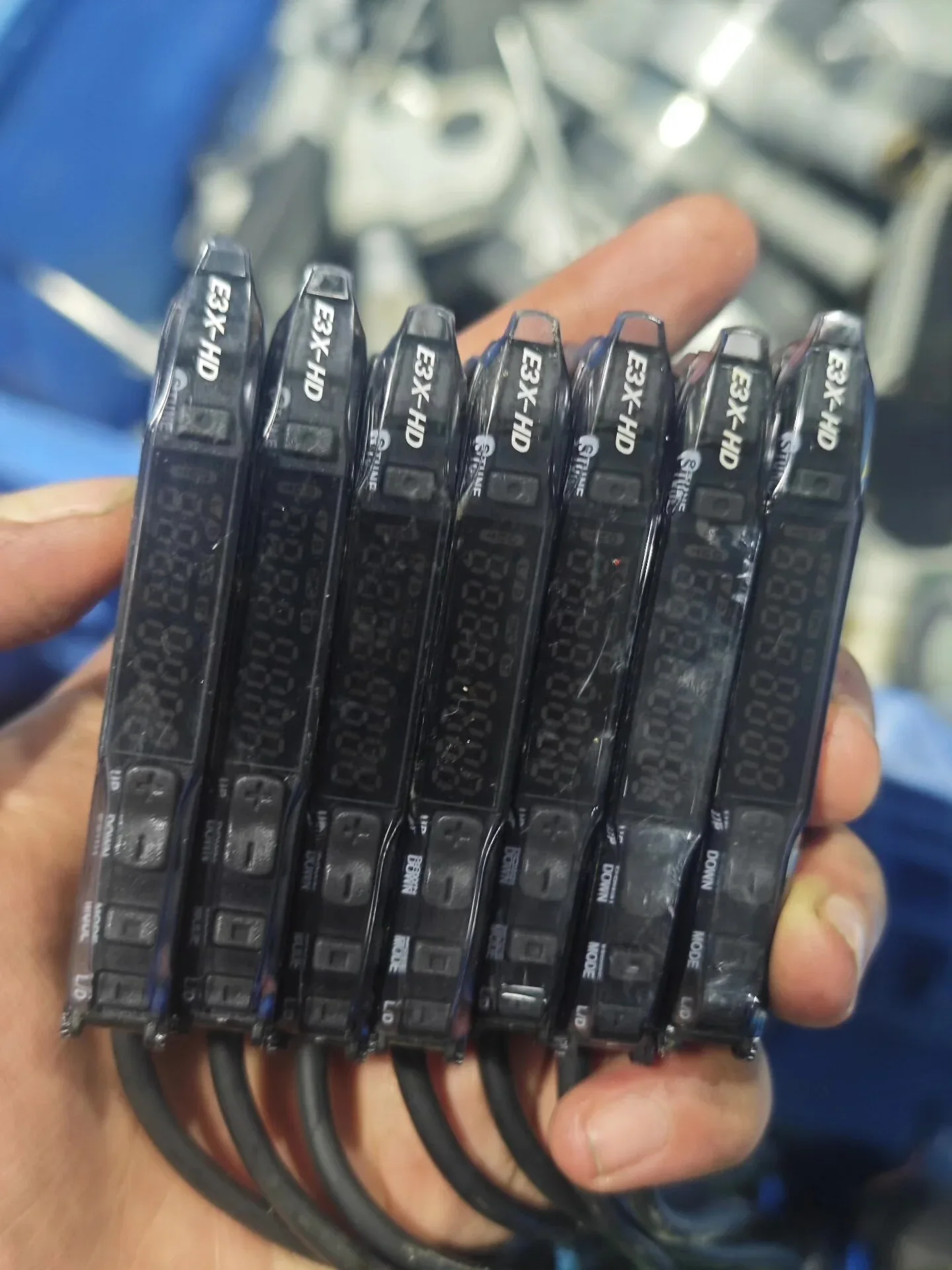 OMRON E3X-HD11 Industrial Sensor — product photo 1 of 8