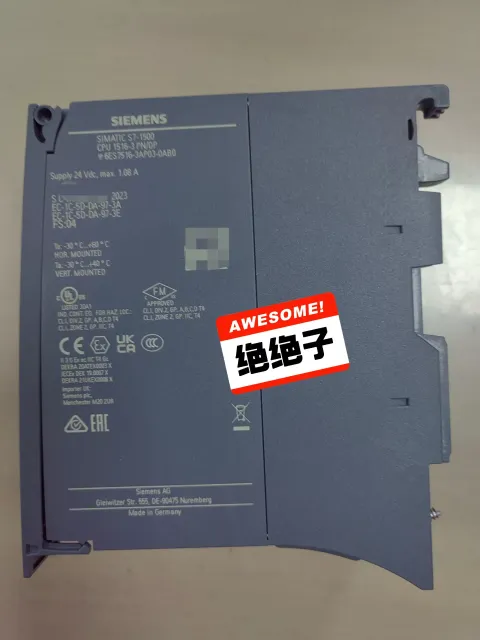 Siemens 6ES7516-3AP03-0AB0 Industrial Automation Component product photo 1