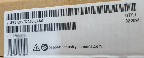 Siemens 6ES7505-0KA00-0AB0 Power Electronics Module — product photo 9 of 9