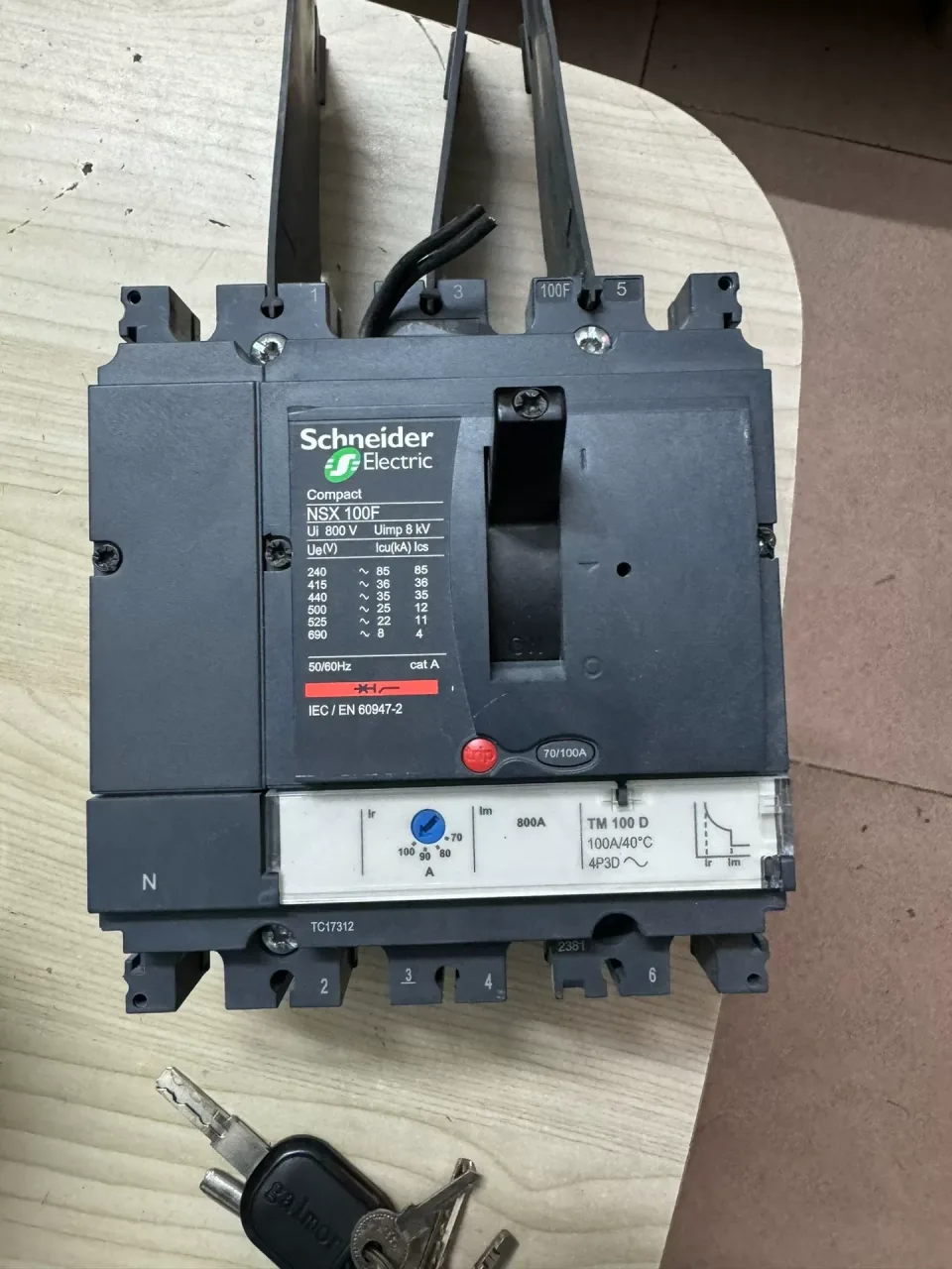 Schneider Electric NSX100F Industrial Automation Component product photo 1