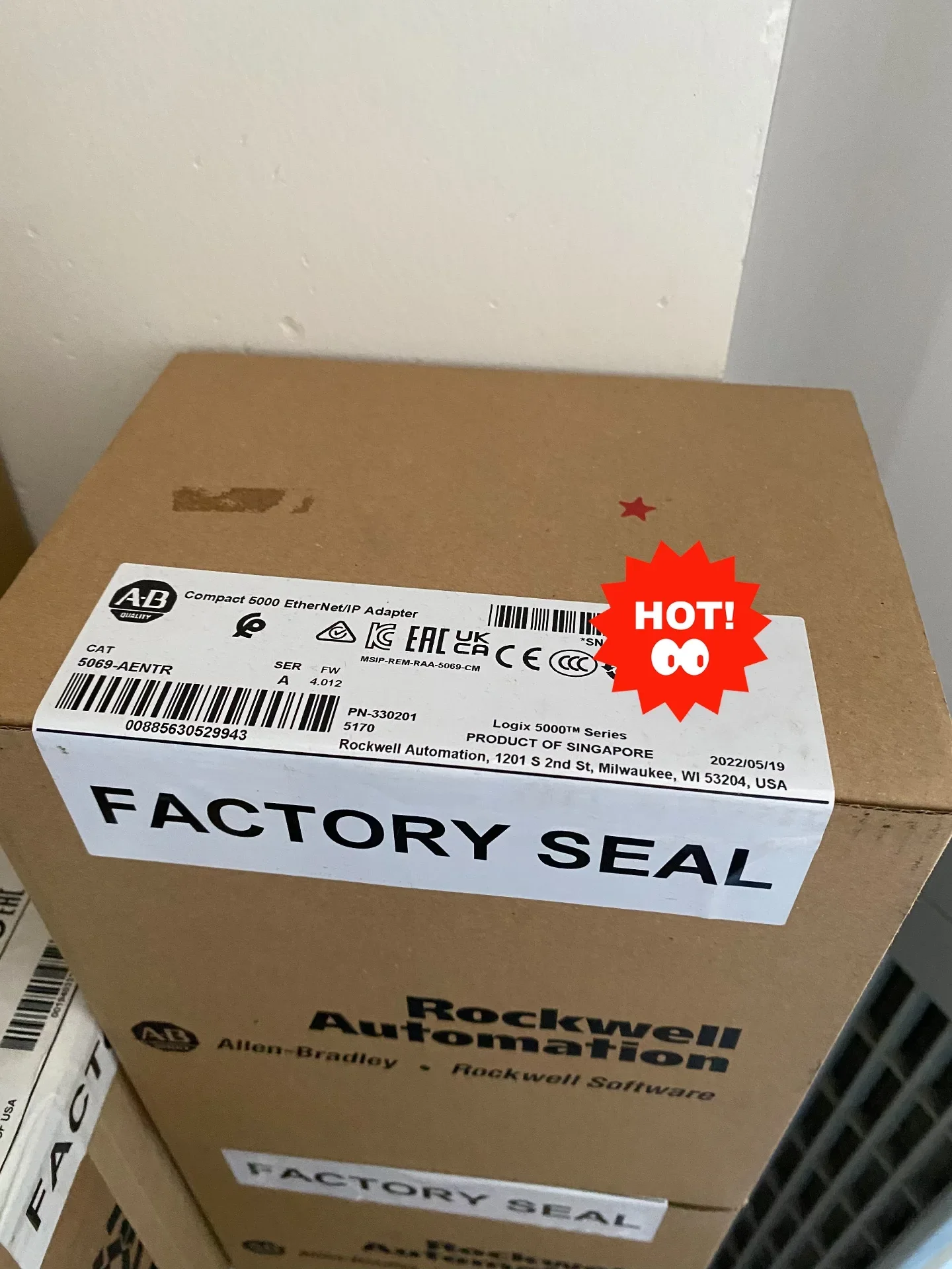 Allen-Bradley 5069-AENTR I/O Module product photo 1