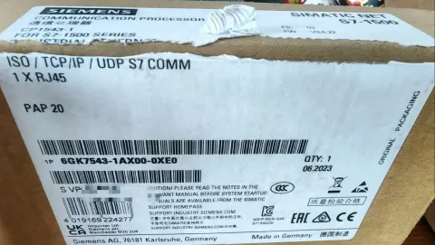 Siemens 6GK7543-1AX00-0XE0 Industrial Automation Component product photo 1