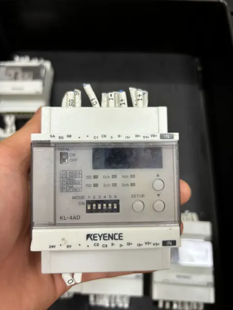 KEYENCE KL-16BX; KL-2DA; KL-4AD; KL-16BR; KL-16BT PLC Module product photo 4