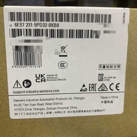 Siemens 6ES7231-5PD32-0XB0 Industrial Automation Component product photo 1