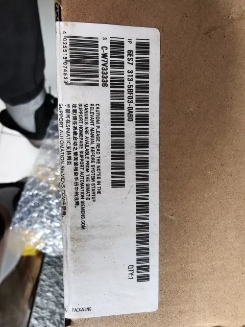 Siemens 6ES7 313-5BF03-0AB0 Industrial Automation Component product photo 3