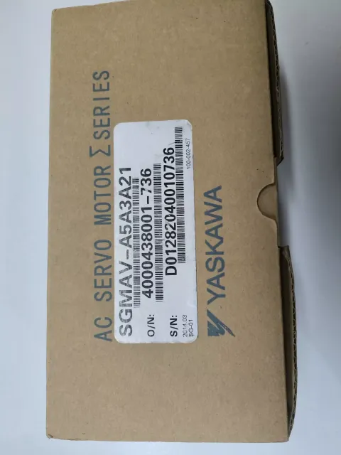 Yaskawa SGMAV-A5A3A21 Motor & Drive Component product photo 2
