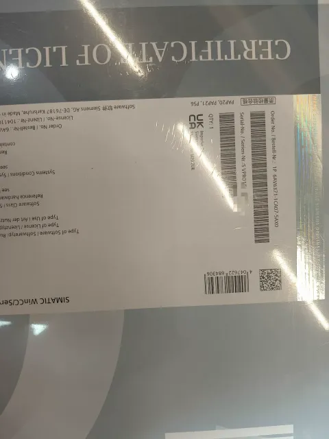 Siemens 6AV6371-1CA07-5AX0 Industrial Automation Component product photo 1