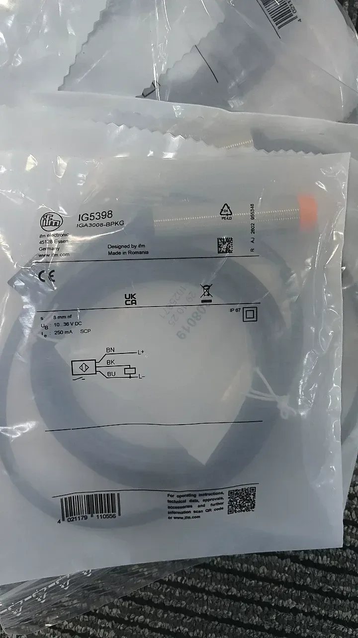 ifm electronic IG5398 / IGA3008-BPKG Industrial Sensor product photo 1