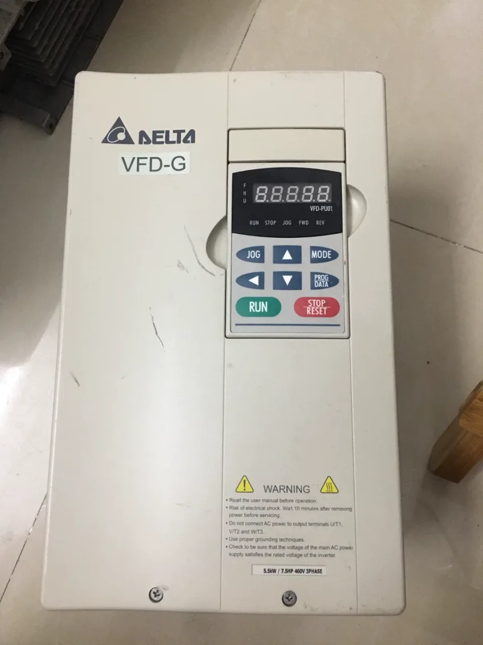 Delta VFD055F43B-G Industrial Automation Component product photo 1