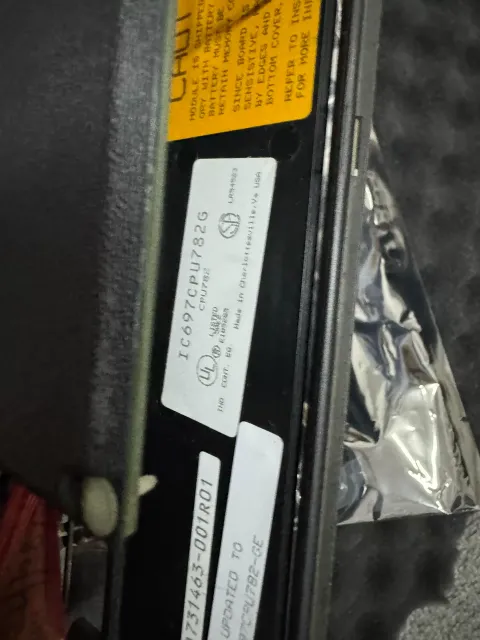 GE Fanuc IC697CPU782G PLC Module product photo 1