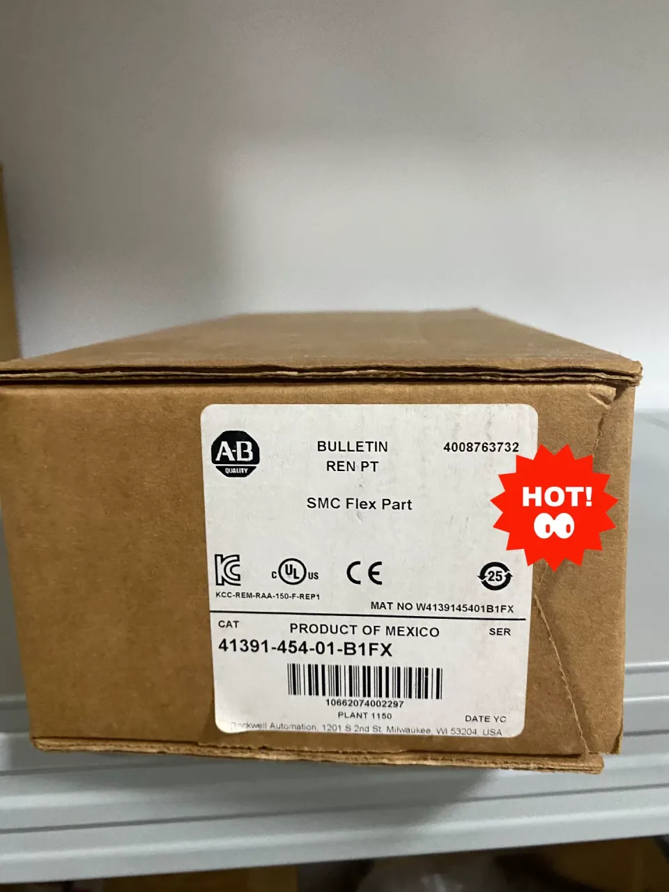 Unbranded Industrial 41391-454-01-B1FX Industrial Automation Component product photo 1